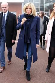 Emmanuel macron wouldn't have been able to embark on this adventure. Brigitte Macron Proves You Can Wear Jeans On The Job Vogue