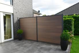 Bpc Steckzaun Sylt Co Extrudiert Ipe Anthrazit Ca 180x180 Cm Mit Bildern Steckzaun Sichtschutzzaun Zaun