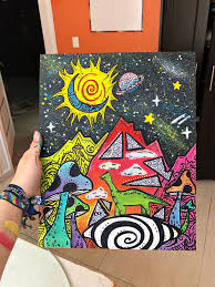 Painting Ideas On Canvas Trippy Painting Ideas On Canvas Hippie Painting Psycadelic Art Trippy Painting Lion is another easy idea, you can either go with the natural color or paint the pumpkin yellow. painting ideas on canvas trippy