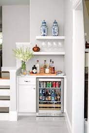 There are more titles on my other listings as well! Bar Nook With Mini Fridge Home Bar Designs Decorating Small Spaces Home Decor