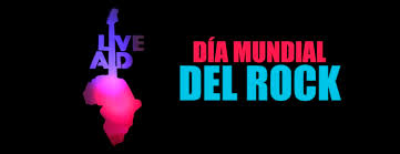 La elección de esta fecha fue para conmemorar el mega concierto benéfico live aid, llevado a cabo de forma. Comunas Un Desafio Radio Dia Mundial Del Rock