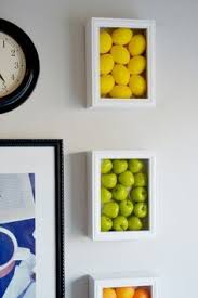 Download in under 30 seconds. Colorful Kitchen Wall Art With Fake Fruits Diy Kitchen Decor Kitchen Wall Colors Kitchen Design Decor