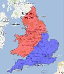 In the 13 th century many of these sites were upgraded to mighty fortress homes, whilst others were abandoned. Controversial Cultural North South Divide Map Of England Wales Brilliant Maps