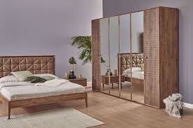 Monema 6 Doors Wardrobe 300cm Kelebek Mobilya Evimde Tek Kalbimde Tek