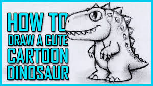 Maybe you would like to learn more about one of these? How To Draw A Cute Simple Cartoon Dinosaur Bonus Tutorial Youtube