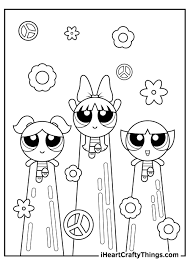 This time we're focusing on the girls. Powerpuff Girls Coloring Pages I Heart Crafty Things