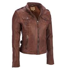 Shell Genuine Leather Lining 100 Polyester Full Zip Placket With Mock Collar Zippered Sleeve Cuffs Distressed Leather Jacket Leather Jacket Stylish Jackets