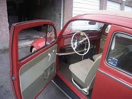 Image result for Poppy Red 1961 Beetle