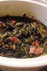 Slow Cooker Collard Greens Recipe Southern Recipes Soul Food Healthy Baked Chicken Greens Recipe