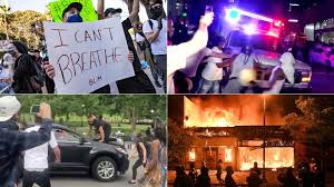 George floyd protests continue on wednesday. George Floyd Death Protesters Across The Us Join Call For Justice Us News Sky News