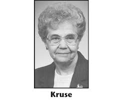 IRENE KRUSE Obituary (1928