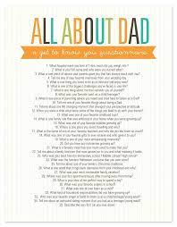 All About Dad Questionnaire Free Printable Fathers Day Questionnaire All About Mom Fathers Day