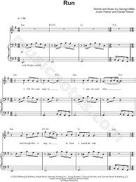 Joji Run Sheet Music In E Minor Transposable Download Print Sheet Music Digital Sheet Music Printable Sheet Music