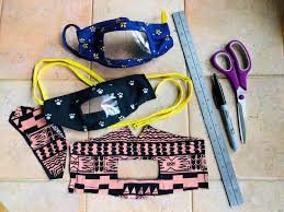 Click the link below for the free crochet patterns How To Make An Accessible Deaf Friendly Face Mask Hearing Speech Deaf Center