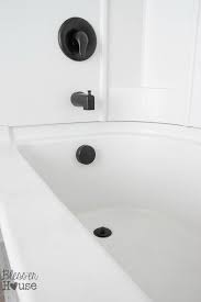 I would try and paint the spot only, and if it looks funny, you can always attempt the entire sink. How To Spray Paint Shower Fixtures Easy Diy Method Bless Er House