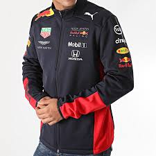 Article en excellente qualité jamais porté. Red Bull Racing Veste Zippee Aston Martin Red Bull Racing Team Bleu Marine Rouge Laboutiqueofficielle Com