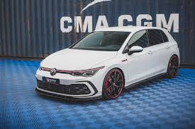 Barring any official word from volkswagen passenger cars malaysia (vpcm), the main giveaway that this is a ckd model is a sticker on the windscreen, which. Front Splitter V 1 Volkswagen Golf 8 Gti R Line Our Offer Volkswagen Golf Mk8 Gti Our Offer Volkswagen Golf Mk8 R Line Maxton Design