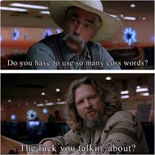 Obviously you're not a golfer. Big Lebowski The Dude The Big Lebowski Big Lebowski Quotes The Big Lebowski Movie