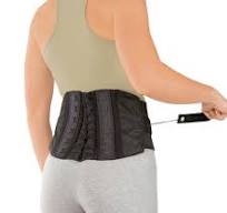 Adjustable Lower Back & Spine Pain Corset Brace for Lumbar ...
