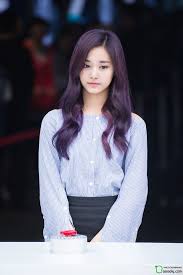 A Collection Of K Pop Idol Photos Current Faves Sana Wendy Irene Cheng Xiao Bona All Credit Hair Color Purple Beauty Purple Hair