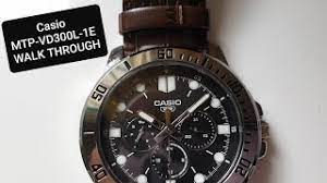casio mtp vd300l 1e at a glance youtube