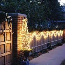 Christmas Lights On Fence Ideas Outdoor Christmas Christmas Light Installation Outdoor Christmas Lights