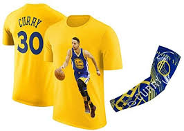 Shop the latest stephen curry t shirts products from kickoff shirts and more on wanelo, the world's biggest shopping mall. Steph Curry T Shirt Kids Curry Yellow T Shirt Gift Set Youth Sizes Premium Quality Gift Basketball Curry Arm Sleeve Ym 8 10 Years Old Curry Buy Online At Best Price In Uae
