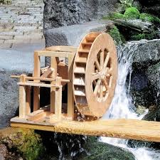 Historisches Wasserrad Mit Wechselmechanismus Bzw Rotationsmechanismus Bausatz Nach Leonardo Da Vinci Fur Kinder Ab 12 Jahr Wasserrad Bausatz Wasserrad Bauen