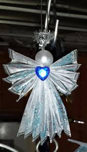 Wired Ribbon Angel Project On Craftsy Com Christmas Angel Crafts Christmas Ribbon Crafts Christmas Angels
