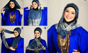 Image result for cara d kerudung pashmina