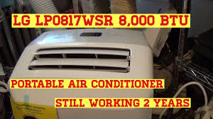 Black Decker Bpact08wt Portable Air Conditioner 8 000 Btu White Home Depot Lg Lp0817wsr 8 000 Btu Portable Air Conditioner Youtube