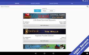 Top 10 best mcpe servers in 2021! Servers For Minecraft Pe V2 Android App Apk Com Renualsoftware Minecraftpe Minecraftpeservers By Renualsoftware B V Download On Phoneky