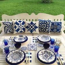 See This Instagram Photo By Ebruzulfikaroglu 5 667 Likes Blue Decor Decor Mosaic Patio Table