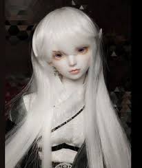 9-10" 8-9" 7-8" 6-7" 5-6" BJD Wig,long Straight White Black Brown Red Gray  Hair,for 1/3 1/4 1/6 1/8 Bjd MSD SD Doll,doll Accessories
