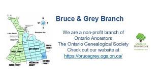 It is named for james bruce, 8th earl of elgin and 12th earl of kincardine, sixth governor general of the province of canada. Bruce Grey Branch Ontario Ancestors The Ontario Genealogical Society Facebook