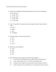 Kuiz ini akan menguji pengetahuan am dan sejarah tentang malaysia yang merangkumi pelbagai aspek soalan. Kuiz Pengetahuan Am Sejarah Kuiz Pengetahuan Am Sejarah 1 Bilakah Tun Dr Mahathir Mohamad Mengisytiharkan Nama Jalur Gemilang Pada Bendera Course Hero