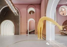 interior design of boguanxi an sales center in shandong china by benjai architecture 谷德设计网 cafe design kids interior design