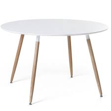 Home Loft Concepts Bola Dining Table Color White Dining Table Dining Table In Kitchen Solid Wood Dining Table