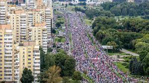 Questa città è ben nota. Protesters Flood Streets In Belarus But Lukashenko Refuses To Bend The New York Times