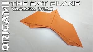 The Bat Plane Yarasa Kagit Ucak Kagit Ucak Paper Airplanes Origami Bolum Origami Yarasalar