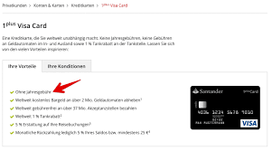 Santander consumer bank kreditkarte kündigen. Santander 1plus Visa Alle Vor Und Nachteile Travel Dealz De