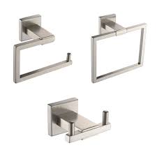Buy great products from our all bathroom accessories category online at wickes.co.uk. Kes La242 31 Bathroom Accessories Tissue Holder Double Hook Towel Ring Sus304 Stainless Steel Wall Mount Brushed Finish Bathroom Accessories Stainless Steel Bathroom Accessoriesring Ring Aliexpress