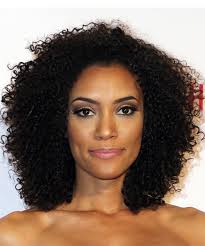 Her performances earned her a recurring role in the series. Annie Ilonzeh Medium Curly Black Afro Hairstyle