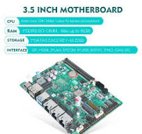 Factory 3.5 Inch Industrial Motherboard 3*LAN* 6*COM 3*M. 2 ...