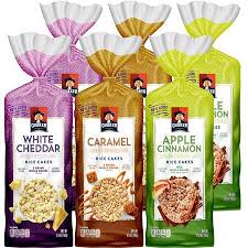 With tons of great flavors that are all gluten free, and only . Quaker Rice Cakes Variety Pack 6 Bags Walmart Com Rice Cakes Quaker Rice Cakes Gluten Free Rice