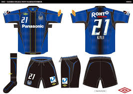 2012 1st uniform ガンバ大阪 ユニフォーム 選手