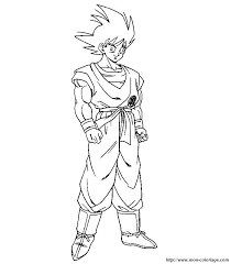 Ausmalbilder Manga Bild D B Z