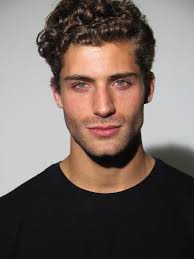 Select Models Men 2015 Polaroids Portraits Polaroids Digitals Curly Hair Men Mens Facial Hair Styles Male Model Face