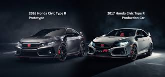 And despite sporting exhaust pipes the size of cannons, the noise is. Vergleich So Nahe Ist Der Civic Type R An Seiner Studie Autofilou