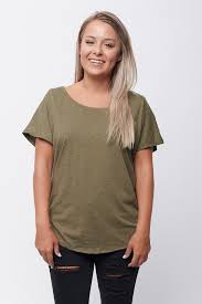 next level womens triblend dolman top university tees